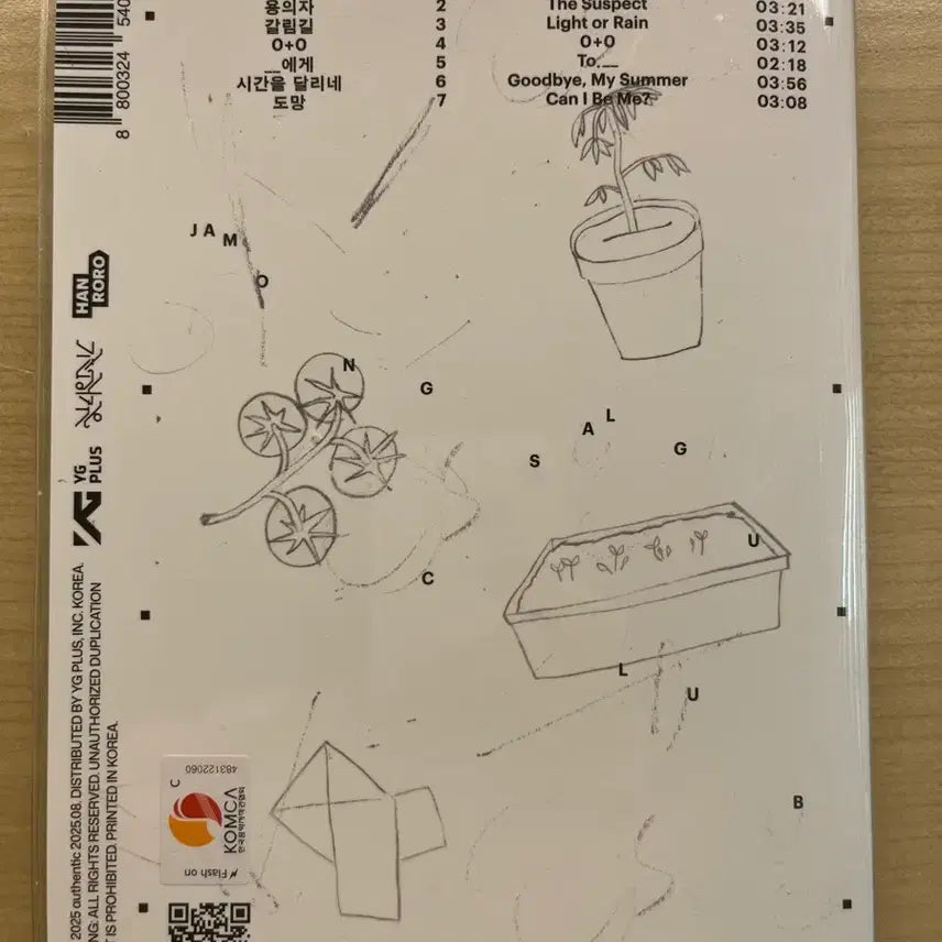 [BUNJANG] Hanroro Jamongsalgu Club CD / 급처) 한로로 자몽살구클럽cd