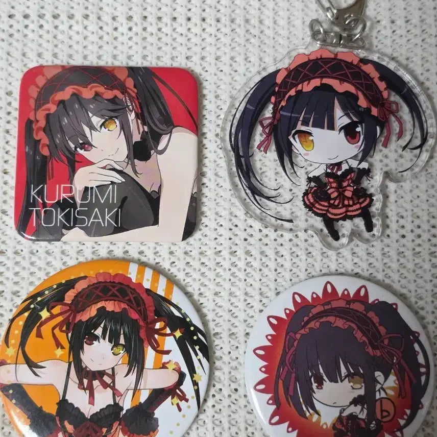 [BUNJANG] Date A Live Tokisaki Kurumi Goods (Unofficial) / 데이트 어 라이브 토키사키 쿠루미 굿즈(비공굿)