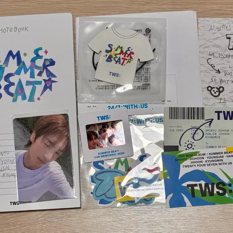 [BUNJANG] TWS Summer Beat Album (Now Ver.) / 투어스 썸머비트 개봉앨범