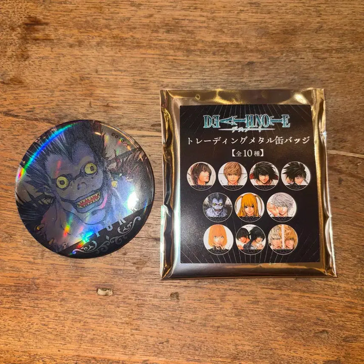 [BUNJANG] Death Note Ryuk Original Art Trading Can Badge / 데스노트 류크 원화 트레이딩 캔뱃지