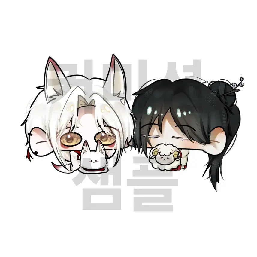[BUNJANG] Custom Two-Person Figure Commission - Holding Doll / 인형을 안고 있는 2인 고장틀 커미션