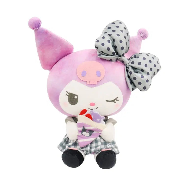 [BUNJANG] Sanrio Kuromi "Shopping Series" Crepe Plush Doll / 쿠로미 무뉴구루미 쇼핑시리즈 크레페 누이 인형