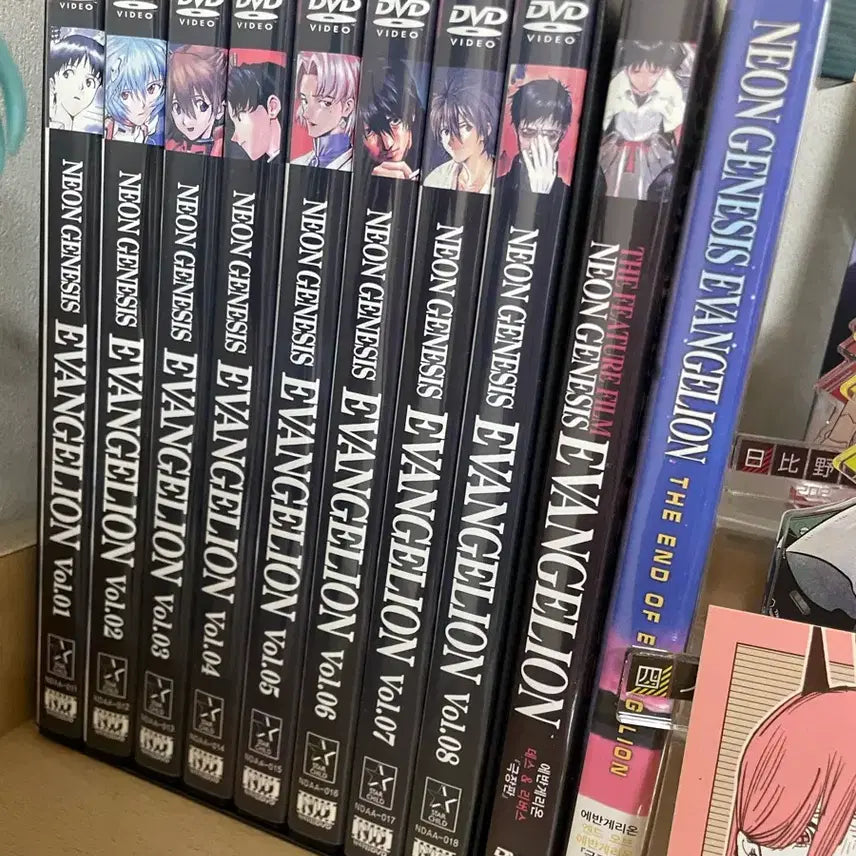[BUNJANG] Evangelion DVD (Original Release) Set / 에반게리온 dvd 구판 판매합니다