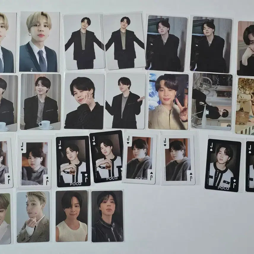 [BUNJANG] BTS Jimin Official Photocard Bundle Set / 지민 방탄소년단 BTS JIMIN 공식포토카드 일괄판매