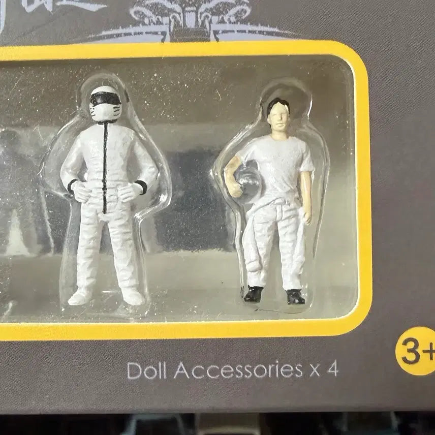 [BUNJANG] 1:64 Scale Racer Diorama Diecast Figures Set / 1:64 레이서 디오라마 다이캐스트 피규어
