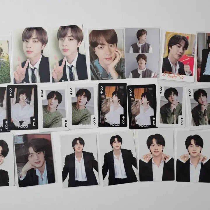 [BUNJANG] BTS Jin Photocard Bundle Set / 석진 진 JIN 김석진 방탄소년단 BTS 공식포토카드 일괄판매