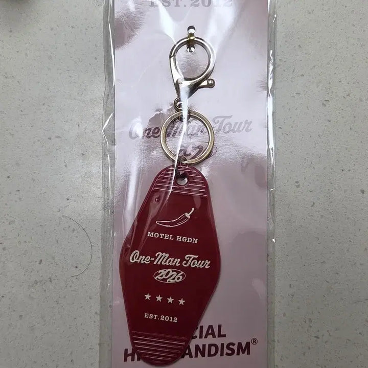 [BUNJANG] Official Higedan 2026 Asia Tour Seoul Keyring / 히게단 2026 아시아 투어 서울 키링