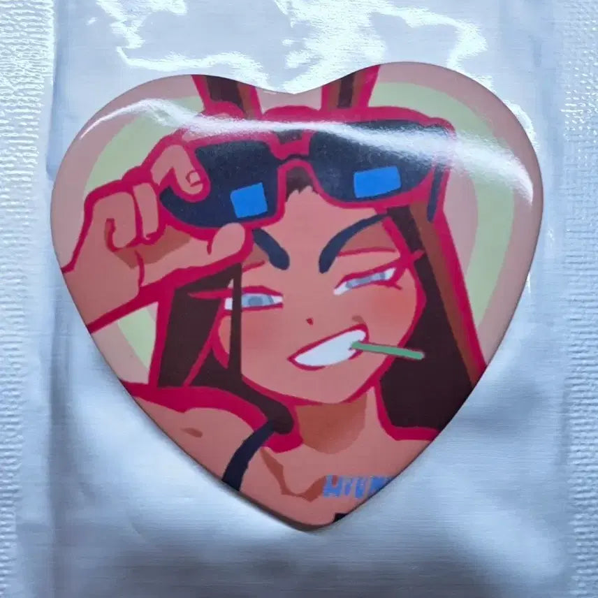 [BUNJANG] A-Stage Hyuna Rabbit Can Badge / 에이스테 현아 토끼 캔뱃지