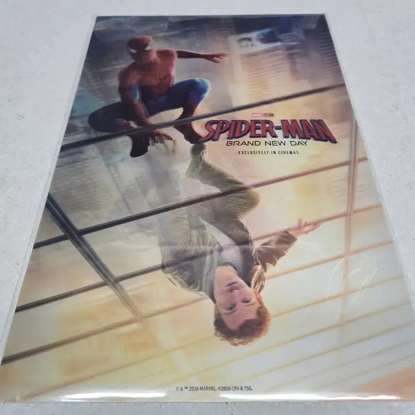 [BUNJANG] Spider-Man Brand New Day Lenticular Poster / 스파이더맨 브랜드 뉴 데이 2주차 렌티큘러 포스터