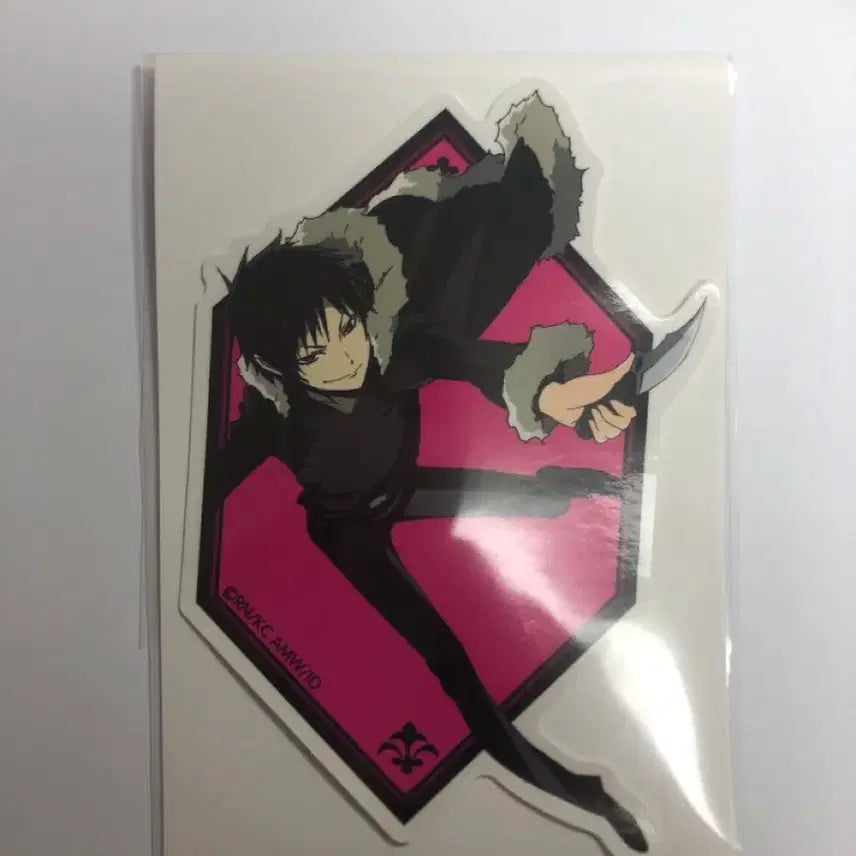 [BUNJANG] Durarara Izaya Sticker / 듀라라라 이자야 스티커