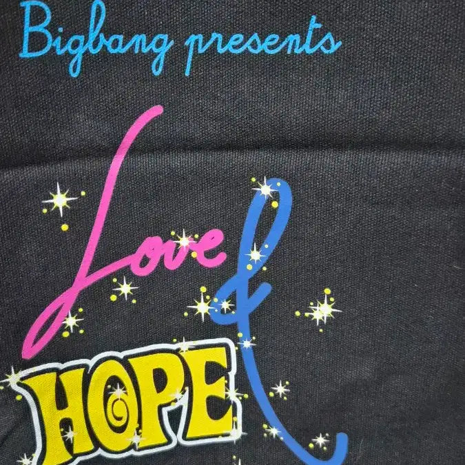[BUNJANG] Bigbang 2011 Japan Tour Love &amp; Hope Eco Bag Official Goods / 빅뱅 2011 일본 투어 Love &amp; Hope 에코백 (공식 굿즈
