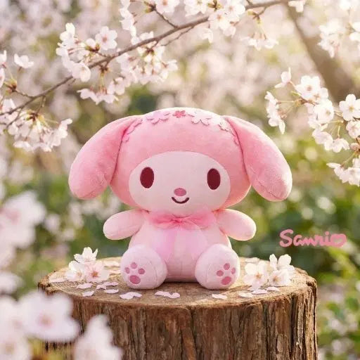 [BUNJANG] Sakura My Melody Plush Doll / 사쿠라 벚꽃 마이멜로디 인형