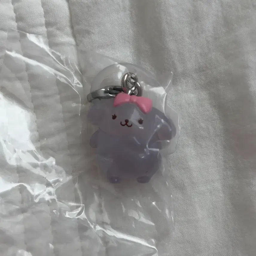 [BUNJANG] Bandai Sanrio Pompompurin Macaron Charm Figure Keychain (Sealed) / (미개봉) 반다이 산리오 폼폼푸린 마카롱 메지루시 피규어 키링 판매 양도