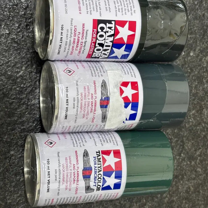 [BUNJANG] Tamiya Spray Paint TS-2/AS-3/AS-17 Unused Bundle Set / 타미야 스프레이 페인트 TS-2/AS-3/AS-17 미사용 일괄