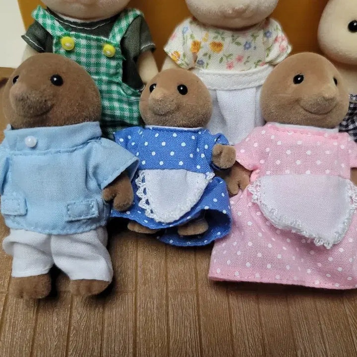 [BUNJANG] Sylvanian Families Old Rare Set - Three Families Bundle / 실바니안 올드레어 세가족 일괄