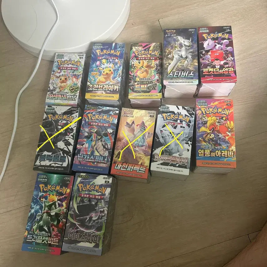 [BUNJANG] Pokemon Card Box (Sealed) - Star Birth, Rocket&