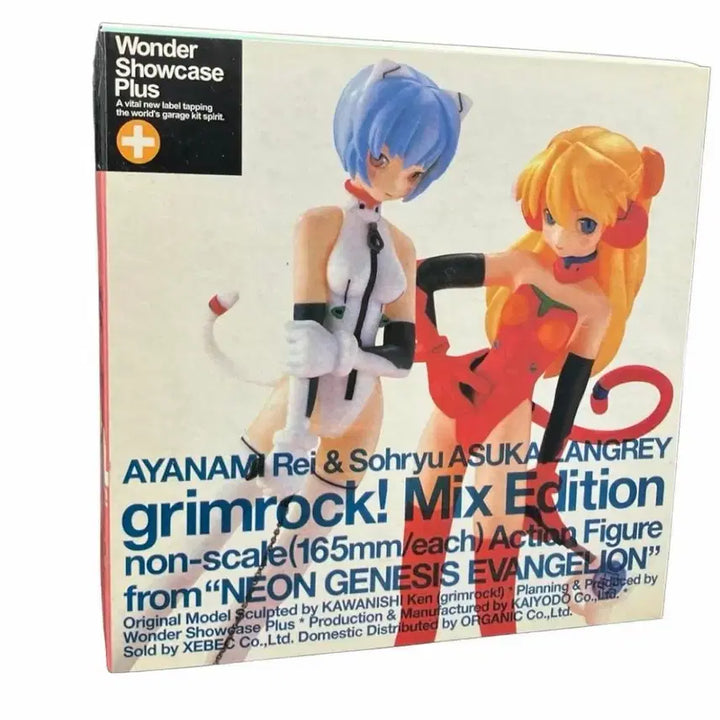 [BUNJANG] Wonder Showcase Evangelion Ayanami Rei &amp; Asuka Langley Soryu Grimlock Mix Edition Action Figure / 원더 쇼케이스 에반게리온 아야나미 레이 &amp; 아스카 그림록 피규어