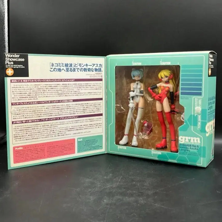 [BUNJANG] Wonder Showcase Evangelion Ayanami Rei &amp; Asuka Langley Soryu Grimlock Mix Edition Action Figure / 원더 쇼케이스 에반게리온 아야나미 레이 &amp; 아스카 그림록 피규어
