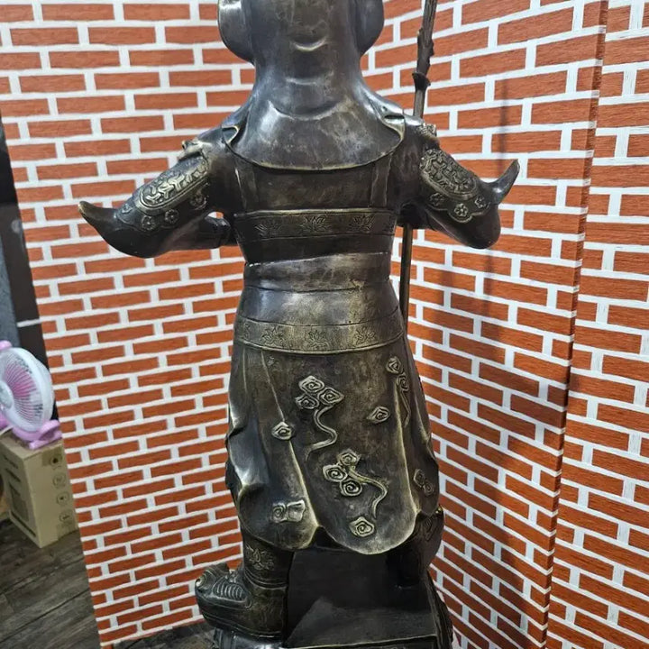 [BUNJANG] Bronze General Guan Yu Statue / 청동 관우장군 조각상