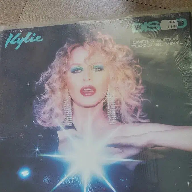 [BUNJANG] Kylie Minogue Disco Turquoise Vinyl LP Limited Edition / 카일리 미노그 디스코 터키석 바이닐 LP 한정판