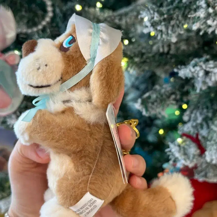 [BUNJANG] Disney Peter Pan Nana Dog Plush Keychain / 디즈니 피터팬 강아지 나나 인형 키링