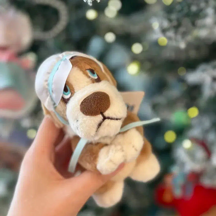 [BUNJANG] Disney Peter Pan Nana Dog Plush Keychain / 디즈니 피터팬 강아지 나나 인형 키링