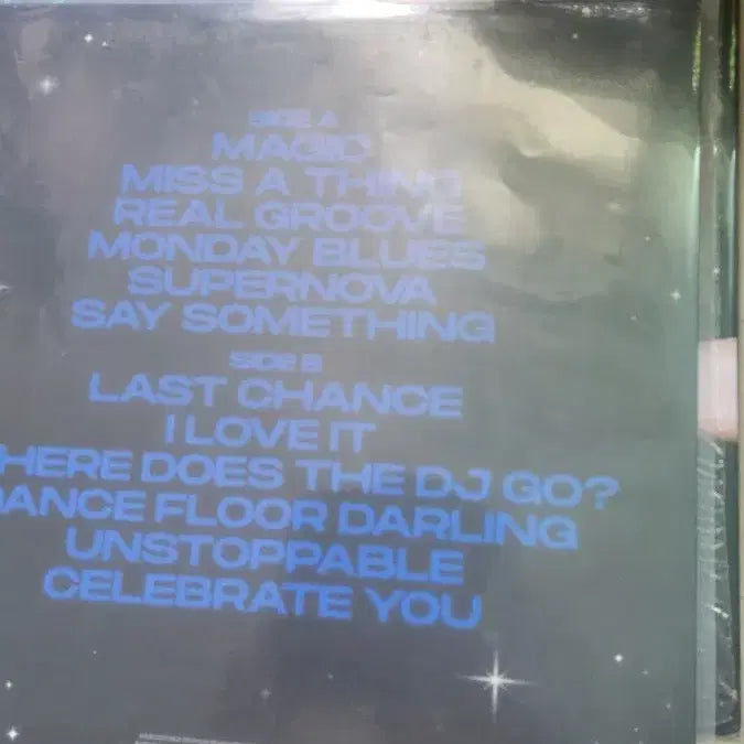 [BUNJANG] Kylie Disco Blue Vinyl LP Limited Edition (Sealed) / 카일리 디스코 블루 바이닐 LP 한정판미개봉