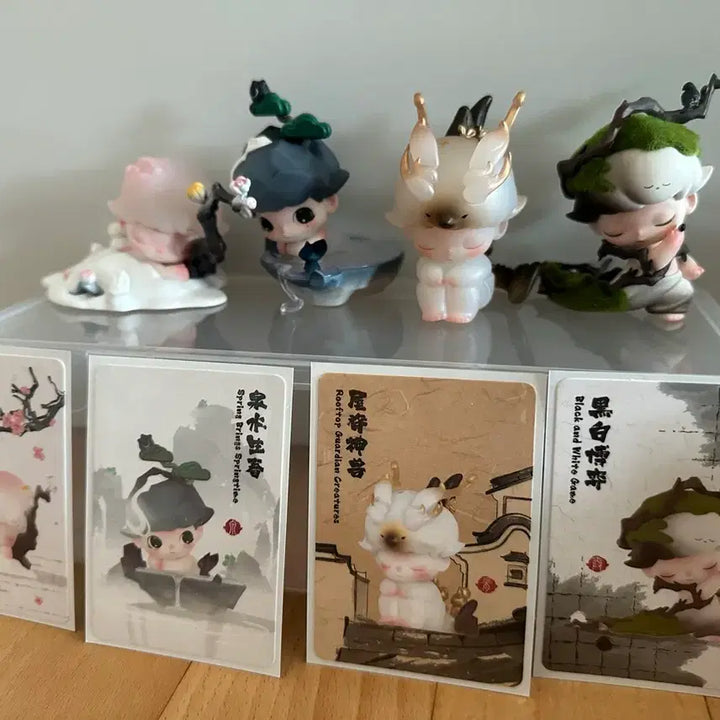 [BUNJANG] Dimoo Tea Time Series Figurines Bundle Set / 디무 차 한잔의 여유 시리즈 판매
