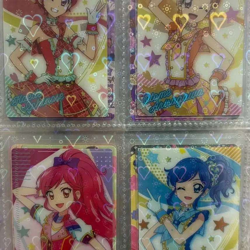 [BUNJANG] Aikatsu! Aikatsu Stars! Wafer Card Bundle Set / 아이카츠 아이엠스타 웨하스 카드 4장 일괄