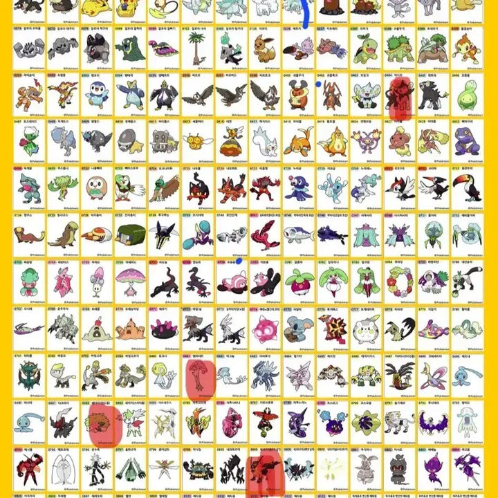 [BUNJANG] Pokemon Stickers Purchase / 포켓몬 띠부씰 구매