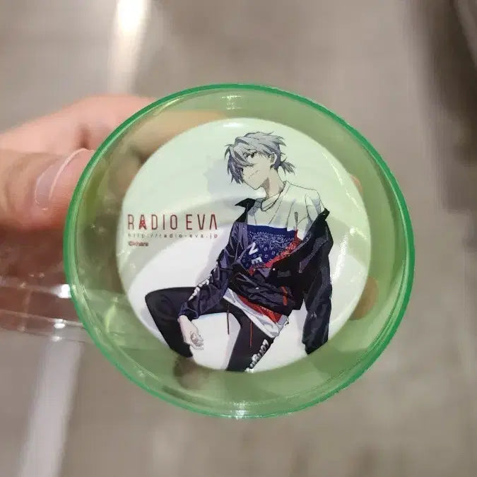 [BUNJANG] Evangelion Kaworu Gacha Can Badge / 일본 라디오에바 카오루 캔뱃지 가챠 정품