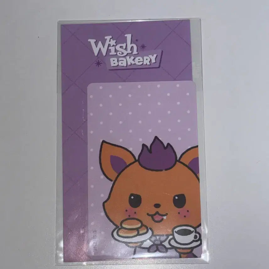 [BUNJANG] NCT WISH Bakery Pop-up Sion Seoning Card Sticker / 엔시티위시 베이커리팝업 시온 시오닝 카드스티커 양도