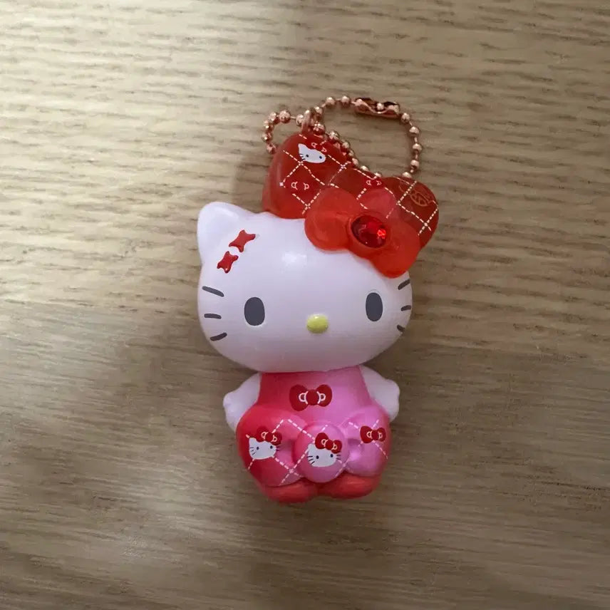 [BUNJANG] Hello Kitty Fashionable Ribbon Series Figure Keychain / 헬로키티 패셔너블 리본시리즈 피규어 키링
