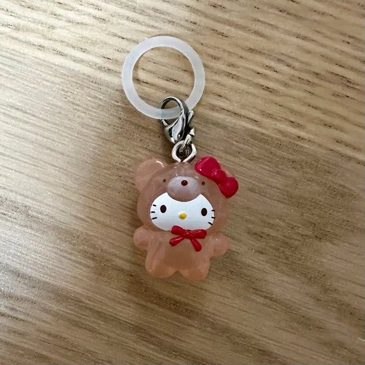 [BUNJANG] Hello Kitty Bear Bearer Gachapon / 헬로키티 베어 메지루시 가챠