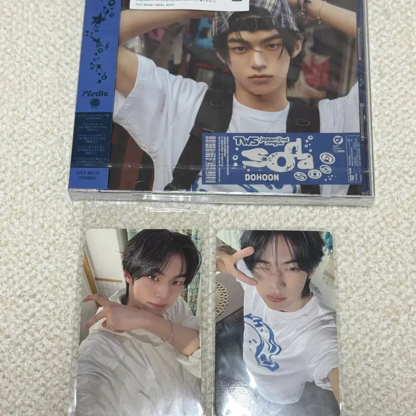 [BUNJANG] TWS Dohoon Soda Soda Solo Jacket Set (HMV Limited POB) / (일본(HMV)상품/한정특전O)투어스(TWS) 소다소다(SODASODA) 솔로자켓 도훈 SET