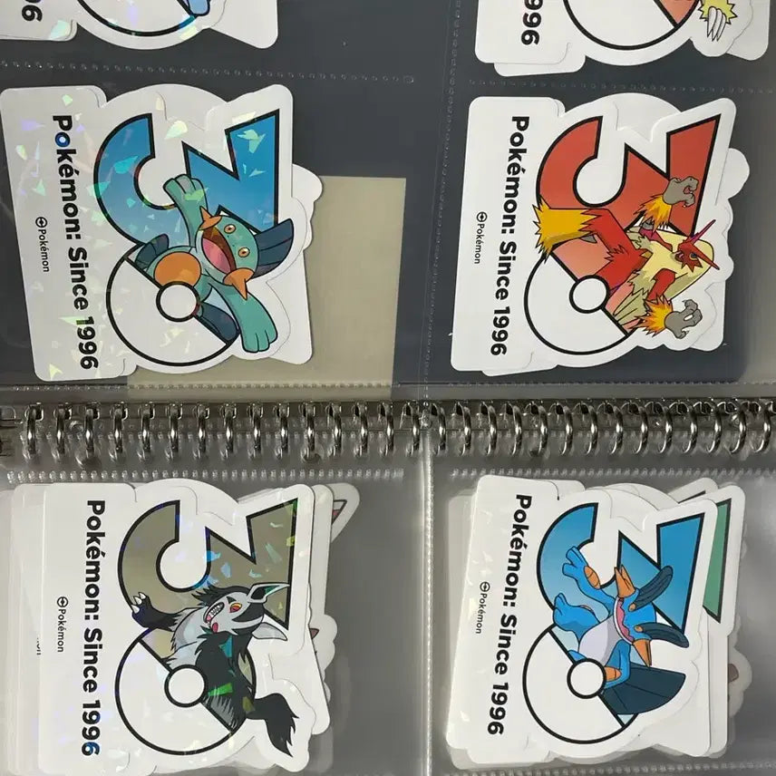 [BUNJANG] Pokemon 30th Anniversary Sticker Set (3rd Gen, Complete) / 포켓몬 30주년 스티커 3세대 일괄 전종