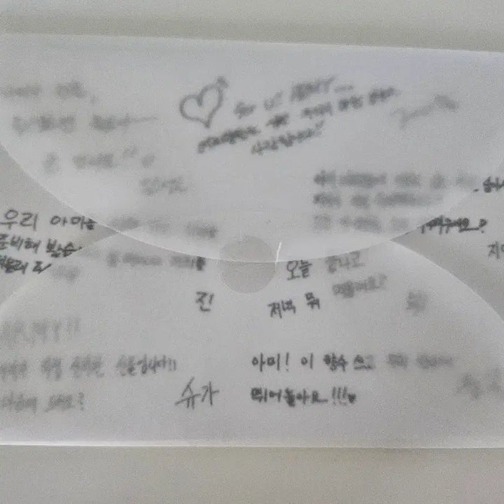 [BUNJANG] BTS Busan Exhibition Gift Message Postcard / 방탄소년단 부산 입장 기프트 메세지엽서