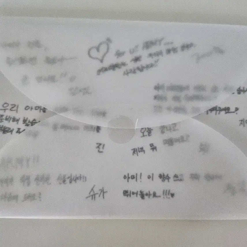 [BUNJANG] BTS Busan Exhibition Gift Message Postcard / 방탄소년단 부산 입장 기프트 메세지엽서