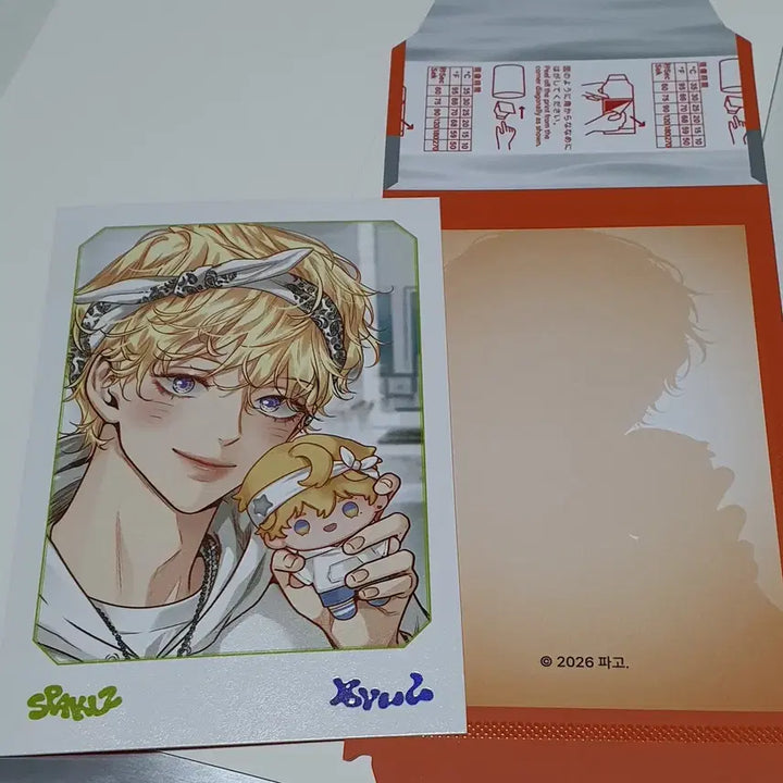 [BUNJANG] Spaklz Lezhin China Exclusive Polaroids Bundle Set / spaklz 스파클즈 lezhin 중국 한정 폴라 사랑은 환상 박별 양도