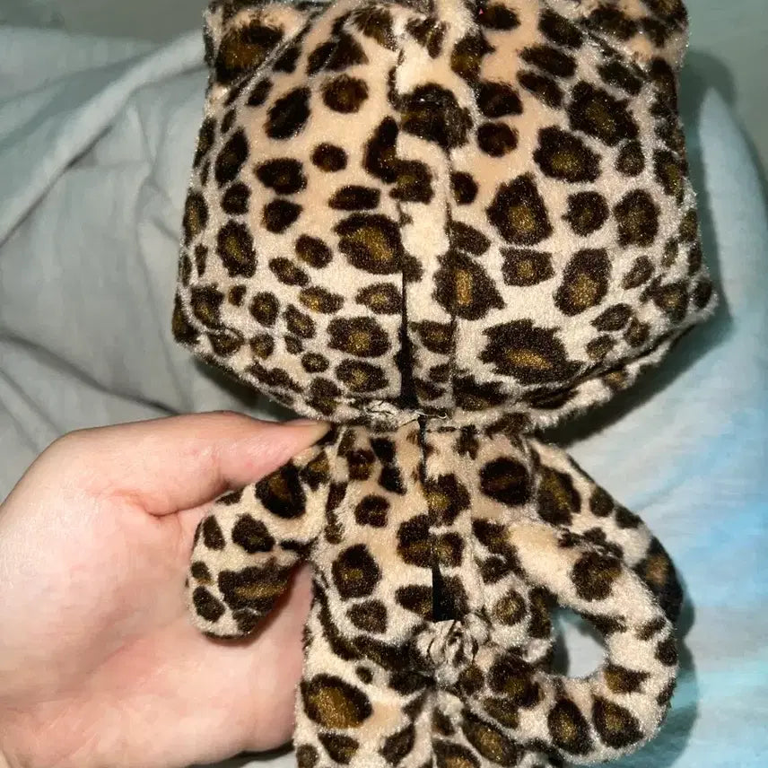 [BUNJANG] RolaRola Sister Cat Plush Toy Leopard Gal Vintage / 랄라룹시 동생 고양이 인형 호피 갸루 고전 빈티지