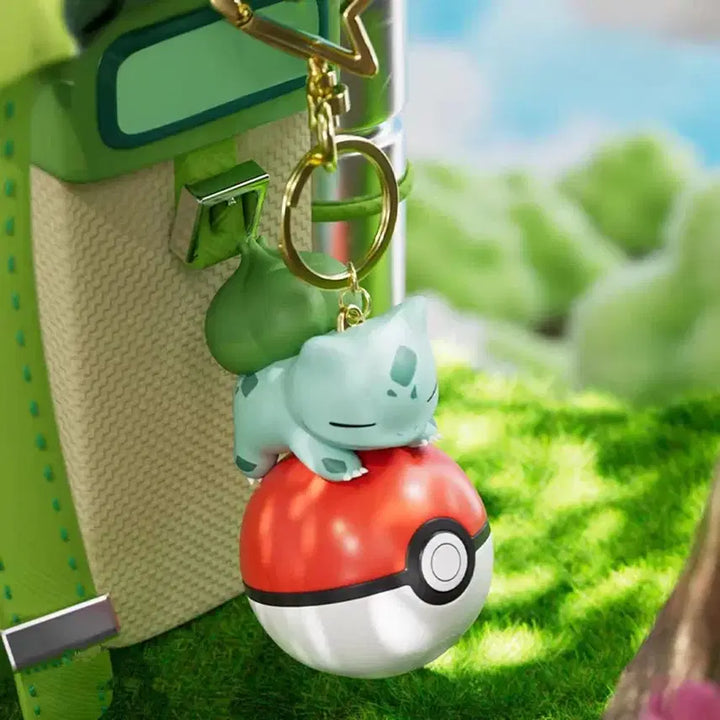 [BUNJANG] Sealed Pokemon Bulbasaur Monster Ball Figure Keychain / [미개봉] 포켓몬 이상해씨 몬스터볼 피규어 키링