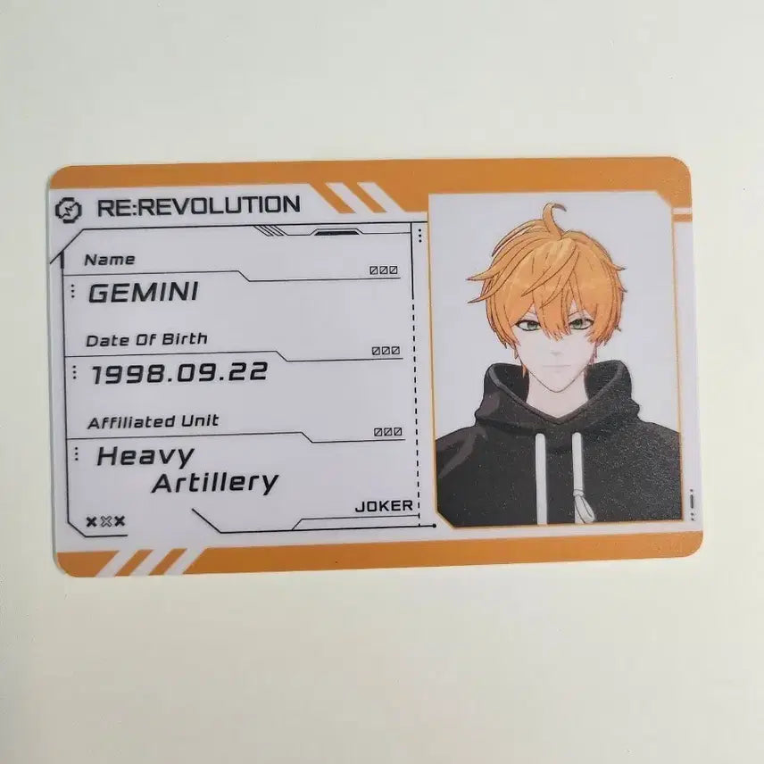 [BUNJANG] Lee Revolution Gemini Proof Card / 리레볼루션 한정판 제미니 소속증명카드
