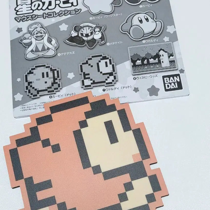[BUNJANG] Kirby Waddle Dee Gacha Mousepad New / 별의 커비 와들디 가챠 마우스패드 새상품
