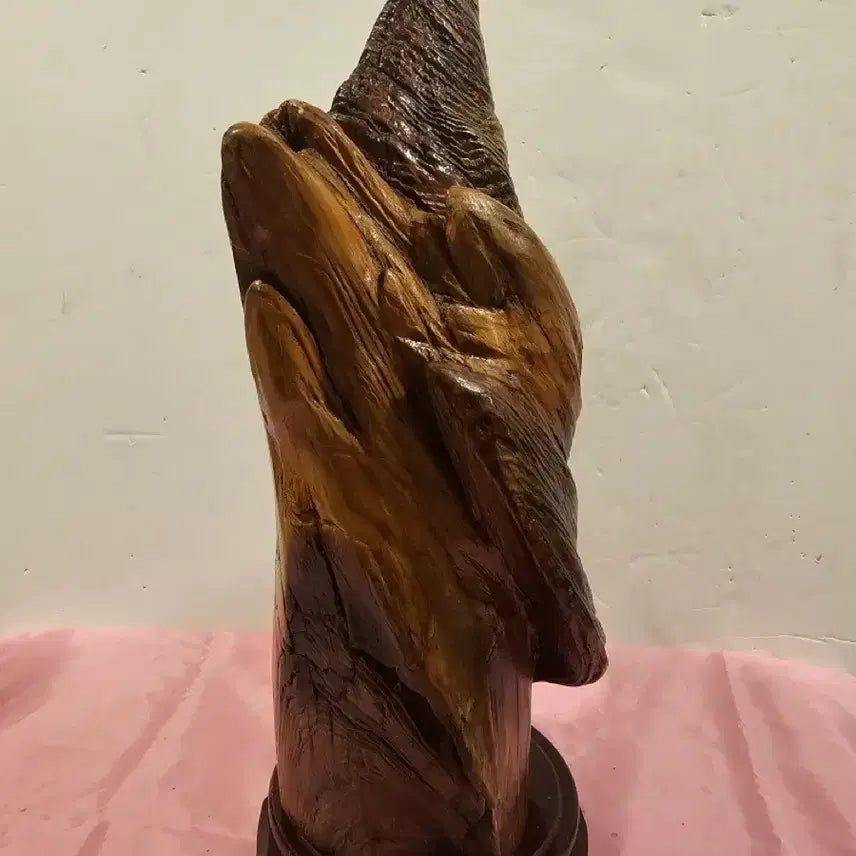 [BUNJANG] Carved Daruma Figure on Pine Root / 달마상.