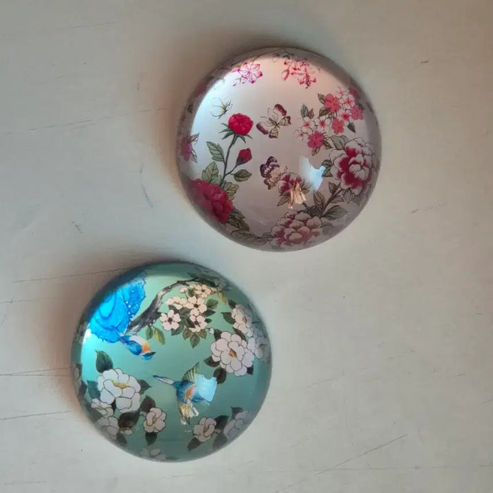 [BUNJANG] Daiso Traditional Folk Painting Paperweight Set / 다이소 전통 민화 문진 2종
