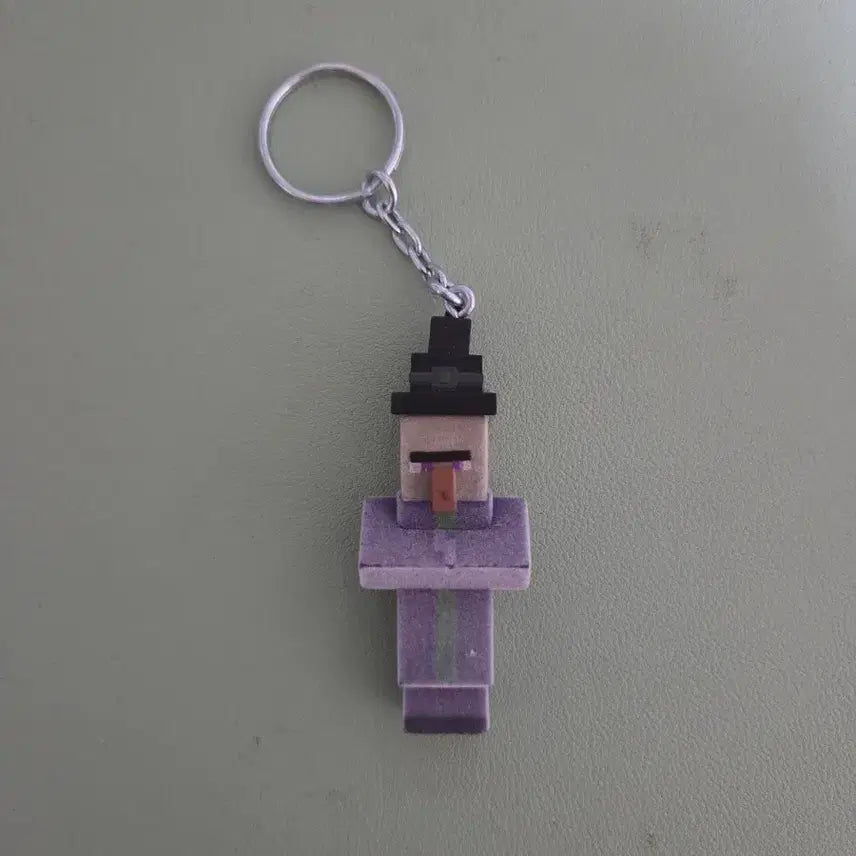 [BUNJANG] Minecraft Witch Keychain / 마인크래프트 마녀 키링