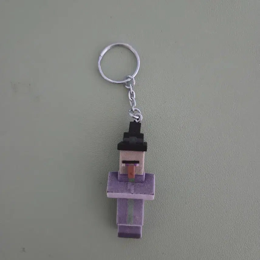 [BUNJANG] Minecraft Witch Keychain / 마인크래프트 마녀 키링