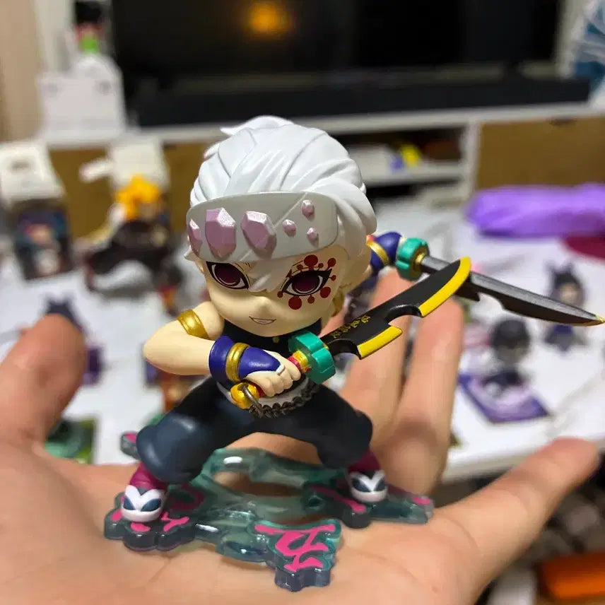 [BUNJANG] Pop Mart Demon Slayer Battle Series Mitsuri &amp; Tengen Figure Set / 팝마트 귀칼 배틀시리즈 미츠리, 텐겐
