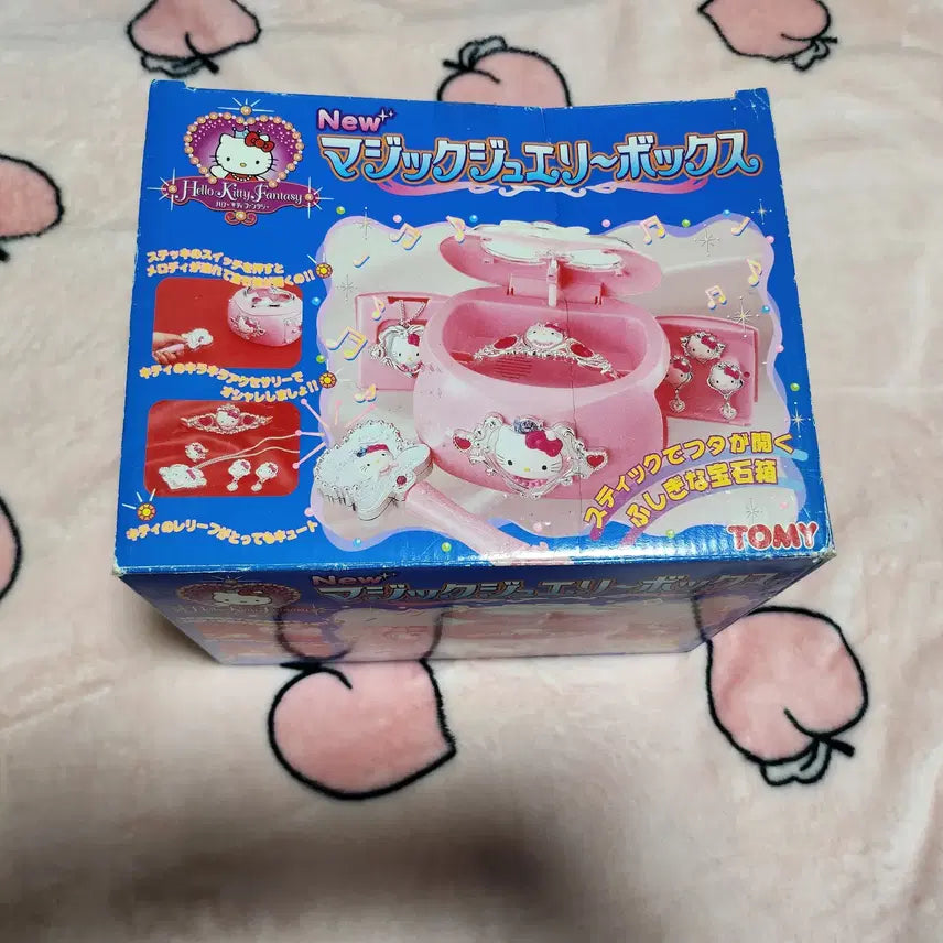 [BUNJANG] Wedding Peach Tommy Magic Jewelry Hello Kitty Jewel Box (Reproduction Version, Non-functional) / (작동X) 가격제안가능 웨딩피치 토미 매직 쥬얼리 헬로키티 보석함 재판