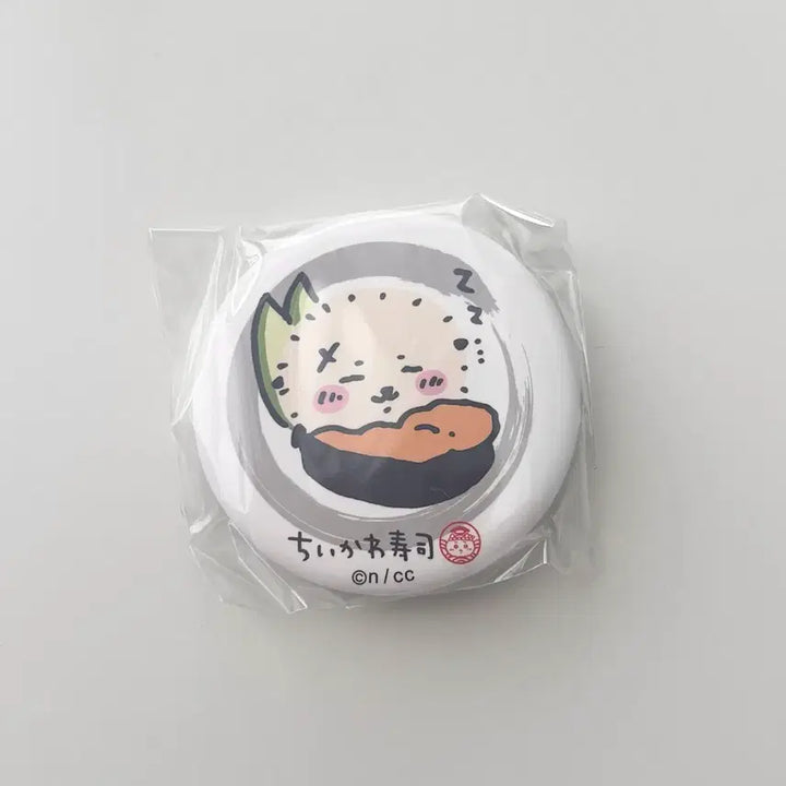 [BUNJANG] Chiikawa Sushi Can Badge Gacha (Racco) / 치이카와 스시 캔뱃지 가챠 (랏코)